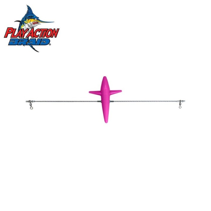 PLAY ACTION 18″ HUMMING BIRD TITANIUM BAR / 2 droppers