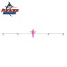 PLAY ACTION 36″ HUMMING BIRD TITANIUM BAR / 4 droppers