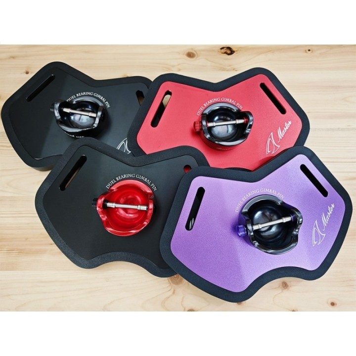 JIGGING MASTER Aluminum Alloy dual-using Gimbal Plate for GT & Jigging