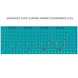 AMIZESU LIVE LINING HOOK STANDARD (LS)