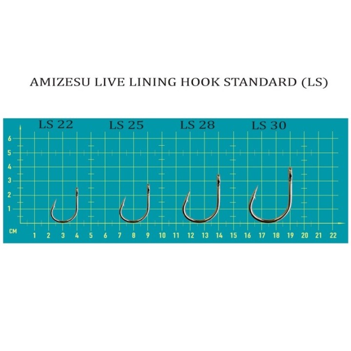 AMIZESU LIVE LINING HOOK STANDARD (LS)