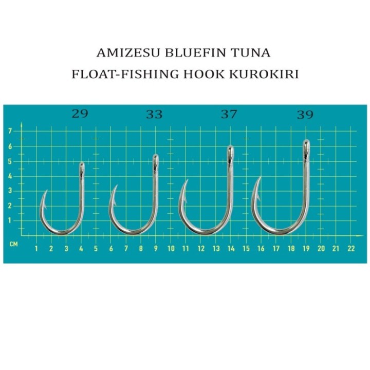 AMIZESU BLUEFIN TUNA FLOAT-FISHING HOOK KUROKIRI