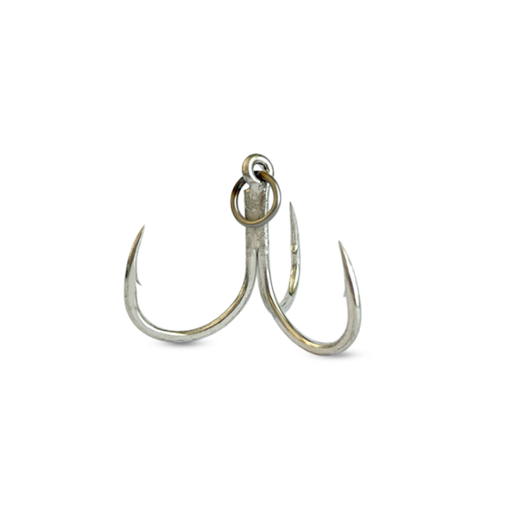 SUTEKI TREBLE HOOK WITH WELDED RING