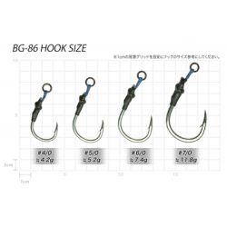VANFOOK BEAST EDGE (Plugging Single Assist) (BG-86)