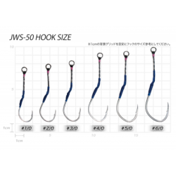 VANFOOK JIGEN WIRE ASSIST STANDARD (JWS-50)