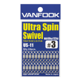 VANFOOK ULTRA SPIN SWIVEL SILVER (US-11)
