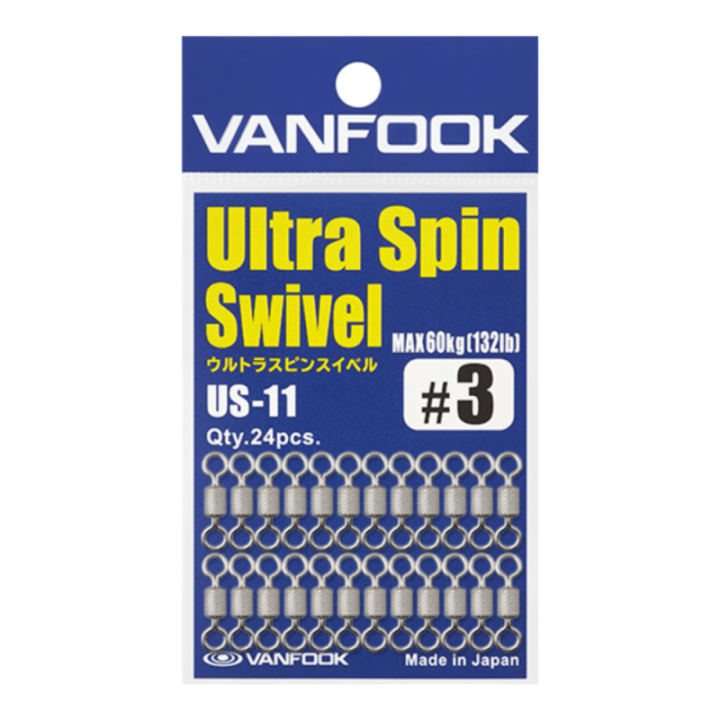 VANFOOK ULTRA SPIN SWIVEL SILVER (US-11)