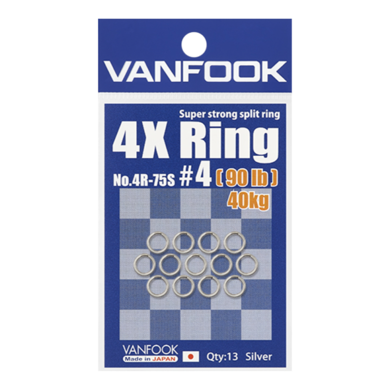 VANFOOK 4X RING SILVER (4R-75S)
