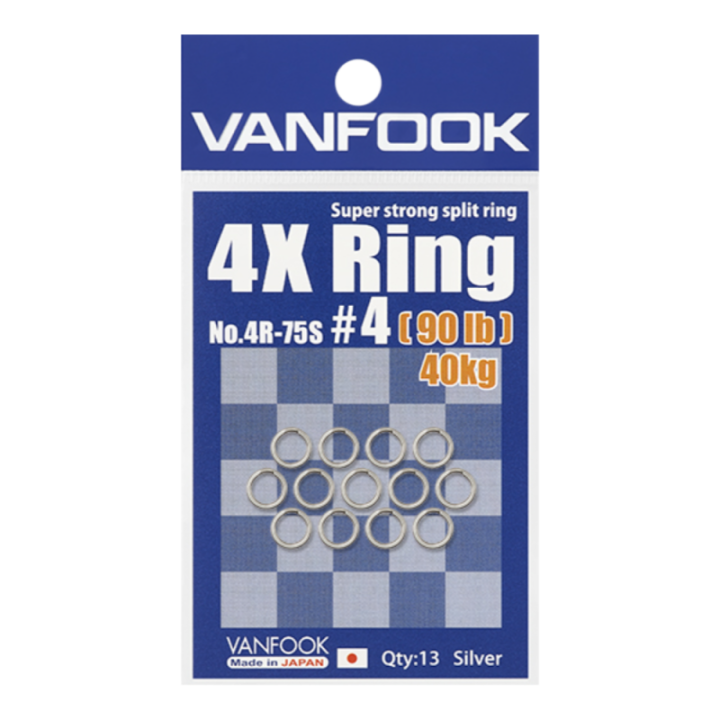 VANFOOK 4X RING SILVER (4R-75S)