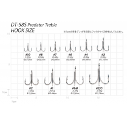 VANFOOK 2X PREDATOR TREBLE (DT-58S)