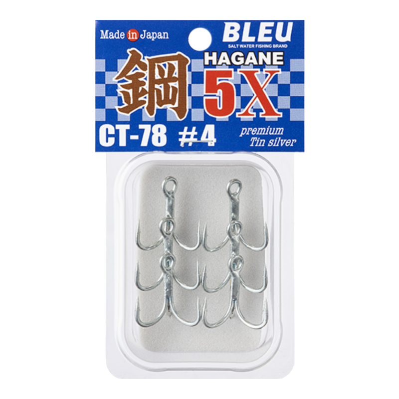 VANFOOK 5X TREBLE HOOK (CT-78)