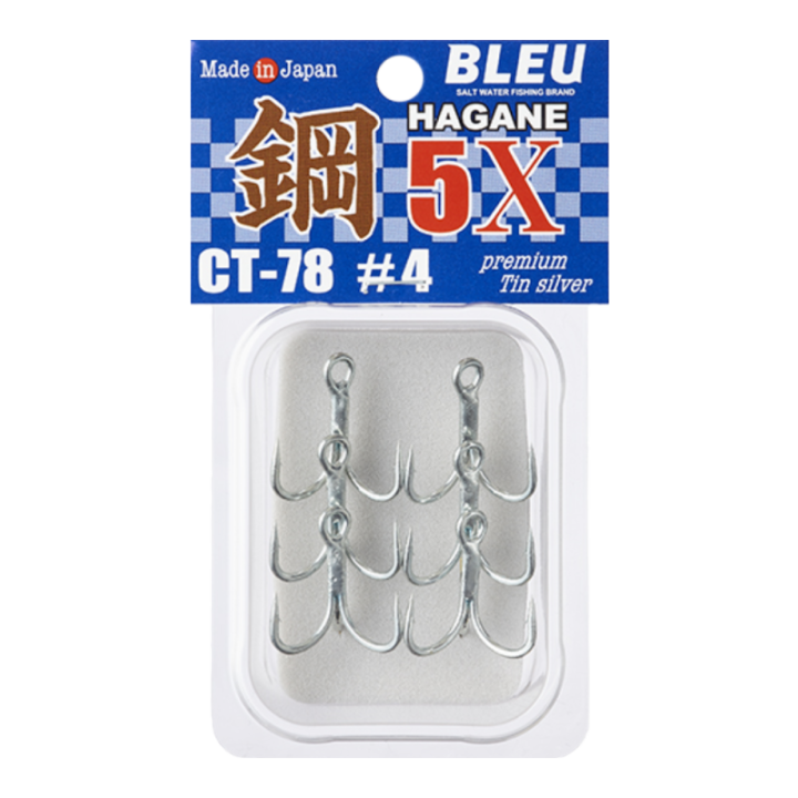 VANFOOK 5X TREBLE HOOK (CT-78)